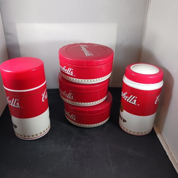 Campbell's 1998 Condensed Soup Can-Tainer Plastic 11oz (5) - Picture 4 of 13